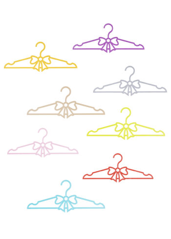 Wieszak ubraniowy "Bow"