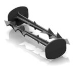 Kołki do mocowania agrowłókniny 12,5cm