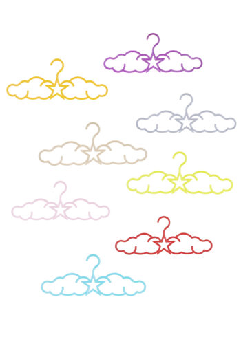 Wieszak ubraniowy "Star"