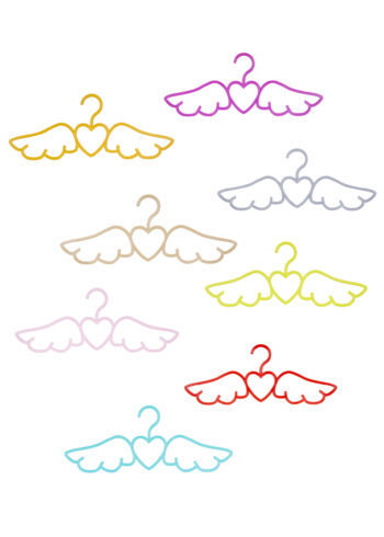 Wieszak ubraniowy "Heart"